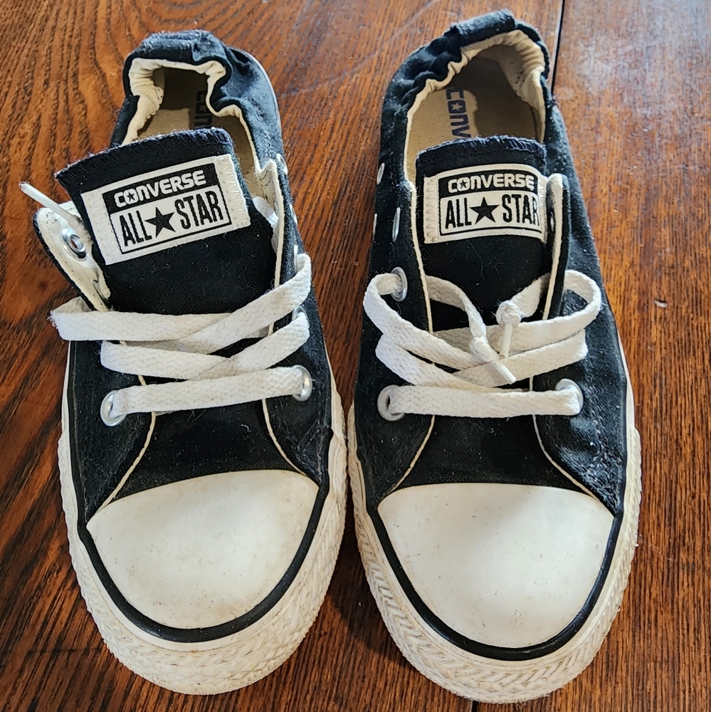 Converse - Black Slip On